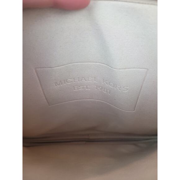 Michael Kors Red Neoprene Fabric iPad Tablet Case Sleeve Zip Croosbody Stap - Picture 7 of 10